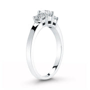 3 Stone Round Diamond Ring - Jackson Hole Jewelry Company