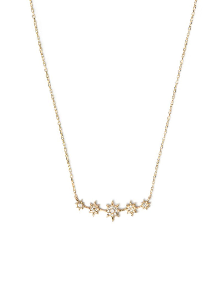 ANZIE Aztec North Star Mini Bar Necklace - Jackson Hole Jewelry Company