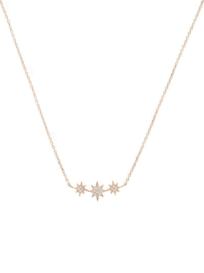 ANZIE Aztec North Star Micro Bar Necklace - Jackson Hole Jewelry Company