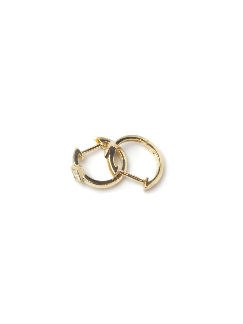 ANZIE Cléo Square Huggies - Jackson Hole Jewelry Company
