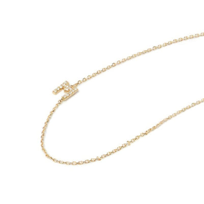 ANZIE Love Letter Pavé Diamond Necklace - Jackson Hole Jewelry Company