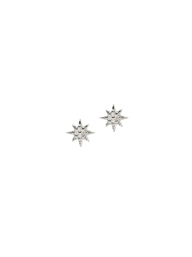 ANZIE Micro Aztec North Star Stud Earrings - Jackson Hole Jewelry Company