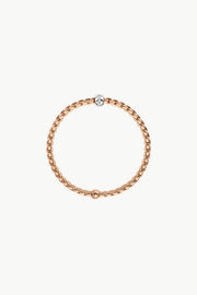 Fope Eka Tiny Flex'it Bracelet with Diamonds - Jackson Hole Jewelry Company