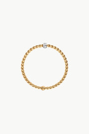 Fope Eka Tiny Flex'it Bracelet with Diamonds - Jackson Hole Jewelry Company