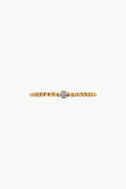 Fope Eka Tiny Flex'it Bracelet with Diamond Pavé - Jackson Hole Jewelry Company