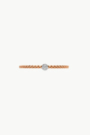 Fope Eka Tiny Flex'it Bracelet with Diamond Pavé - Jackson Hole Jewelry Company