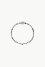 Fope Eka Tiny Flex'it Bracelet with Diamonds Pavé - Jackson Hole Jewelry Company