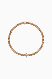 Fope Prima Flex'it Bracelet with Diamonds - Jackson Hole Jewelry Company