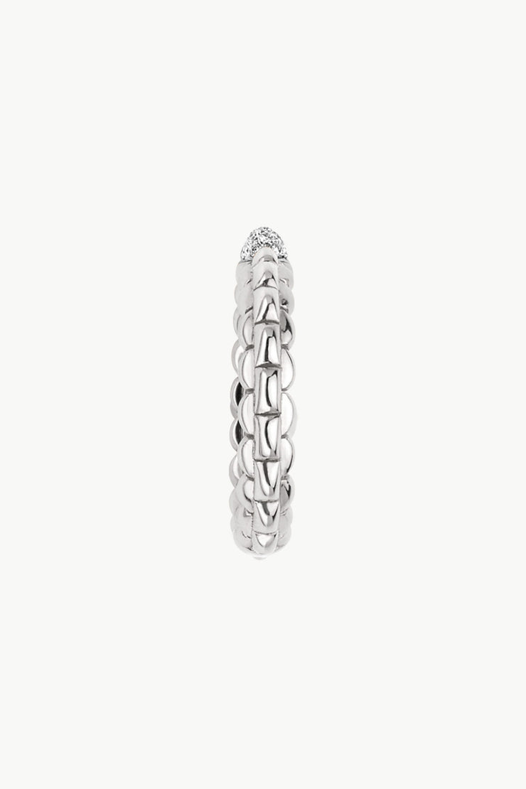 Fope Eka Tiny Ring with Diamond Pave - Jackson Hole Jewelry Company