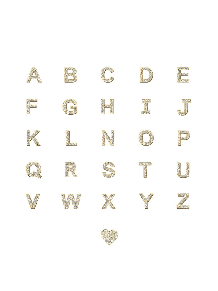 ANZIE Love Letter Pavé Stud, A to Z - Jackson Hole Jewelry Company