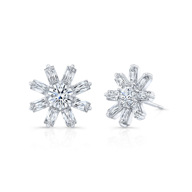 Aura Diamond Stud Earrings - Jackson Hole Jewelry Company