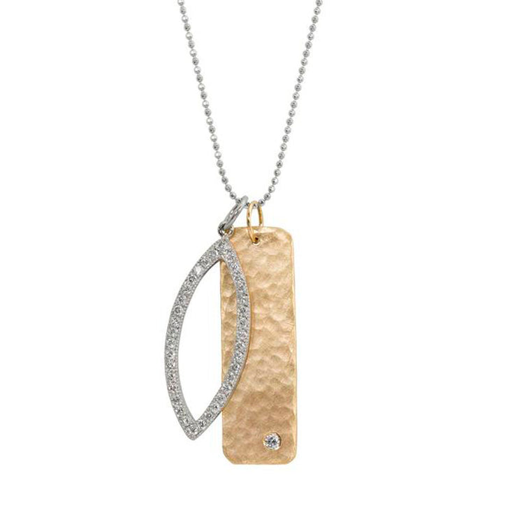 Julez Bryant 14k Medium Niki Necklace with Edie Charm - Jackson Hole Jewelry Company