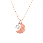 Julez Bryant 14k Rose Gold Alem Pendant with Baby Star Charm - Jackson Hole Jewelry Company