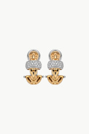Fope Eka Earrings with Diamond Pave' - Jackson Hole Jewelry Company