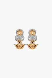 Fope Eka Earrings with Diamond Pave' - Jackson Hole Jewelry Company