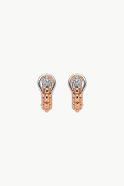Fope Eka Tiny Earrings with Diamond Pavé - Jackson Hole Jewelry Company