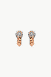 Fope Eka Tiny Earrings with Diamond Pavé - Jackson Hole Jewelry Company