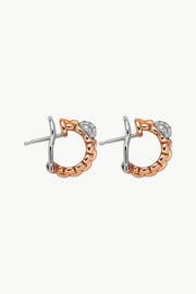 Fope Eka Tiny Earrings with Diamond Pavé - Jackson Hole Jewelry Company
