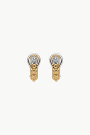 Fope Eka Tiny Earrings with Diamond Pavé - Jackson Hole Jewelry Company