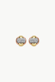 Fope Eka Tiny Earrings with Diamonds - Jackson Hole Jewelry Company