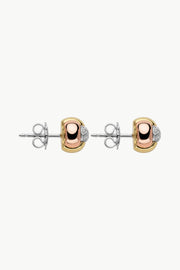 Fope Eka Tiny Earrings with Diamonds - Jackson Hole Jewelry Company