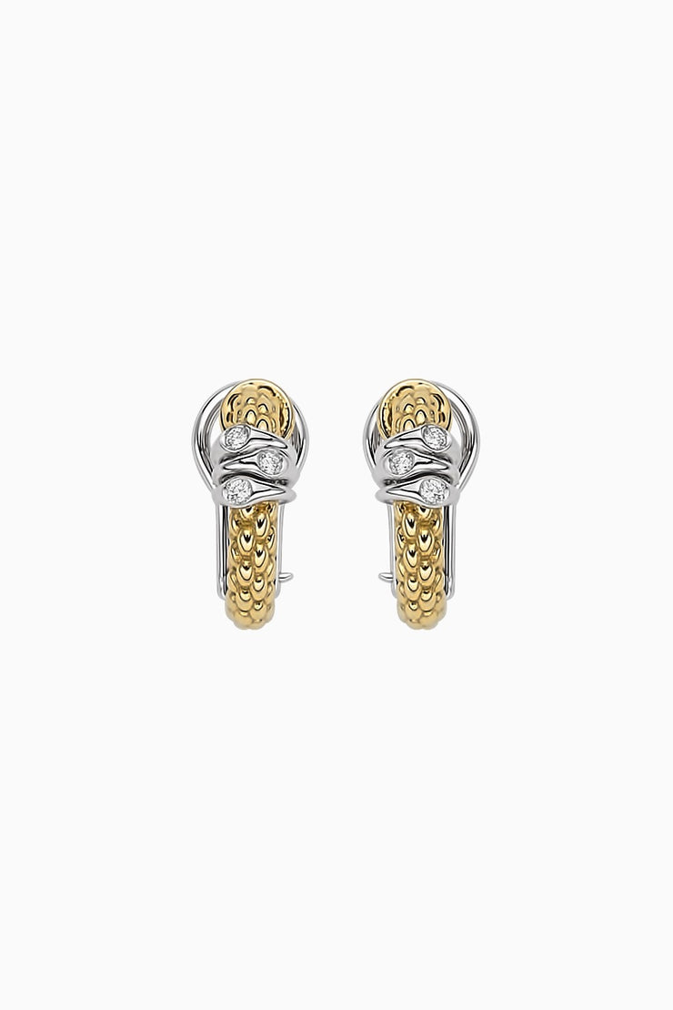 Fope Prima Earrings with Diamonds - Jackson Hole Jewelry Company
