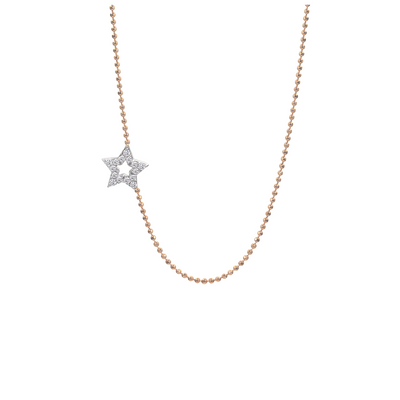 Julez Bryant 14K Gold Diamond Star Necklace - Jackson Hole Jewelry Company