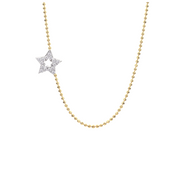 Julez Bryant 14K Gold Diamond Star Necklace - Jackson Hole Jewelry Company