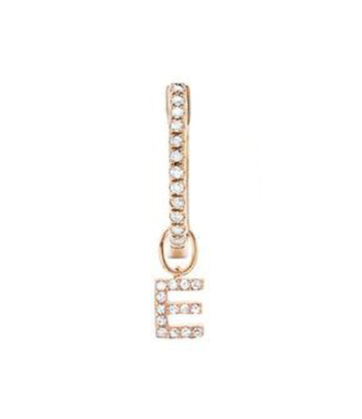 ANZIE Single Love Letter Pave Charm with Loop, A to Z (Huggie not included) - Jackson Hole Jewelry Company