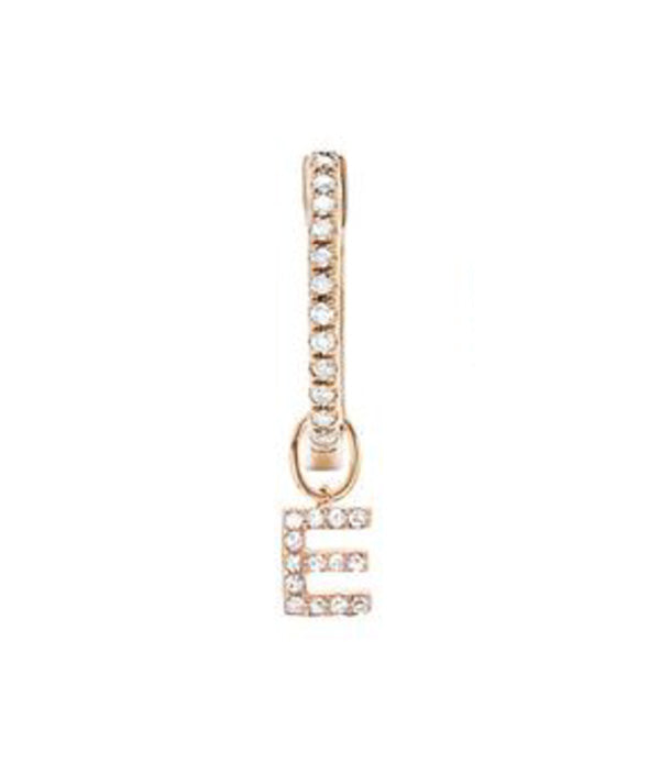 ANZIE Single Love Letter Pave Charm with Loop, A to Z (Huggie not included) - Jackson Hole Jewelry Company