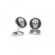 D&F Skull Cameo Cufflinks - Jackson Hole Jewelry Company