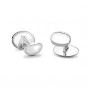 D&F Sterling Silver Saddle Cufflinks - Jackson Hole Jewelry Company