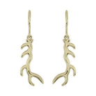 Elk Antler Drop Earrings - Jackson Hole Jewelry Company