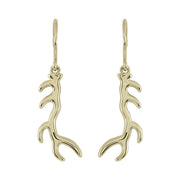 Elk Antler Drop Earrings - Jackson Hole Jewelry Company