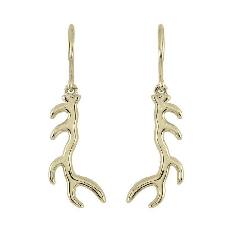 Elk Antler Drop Earrings - Jackson Hole Jewelry Company