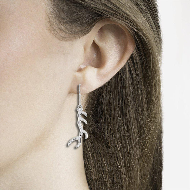 Elk Antler Drop Earrings - Jackson Hole Jewelry Company