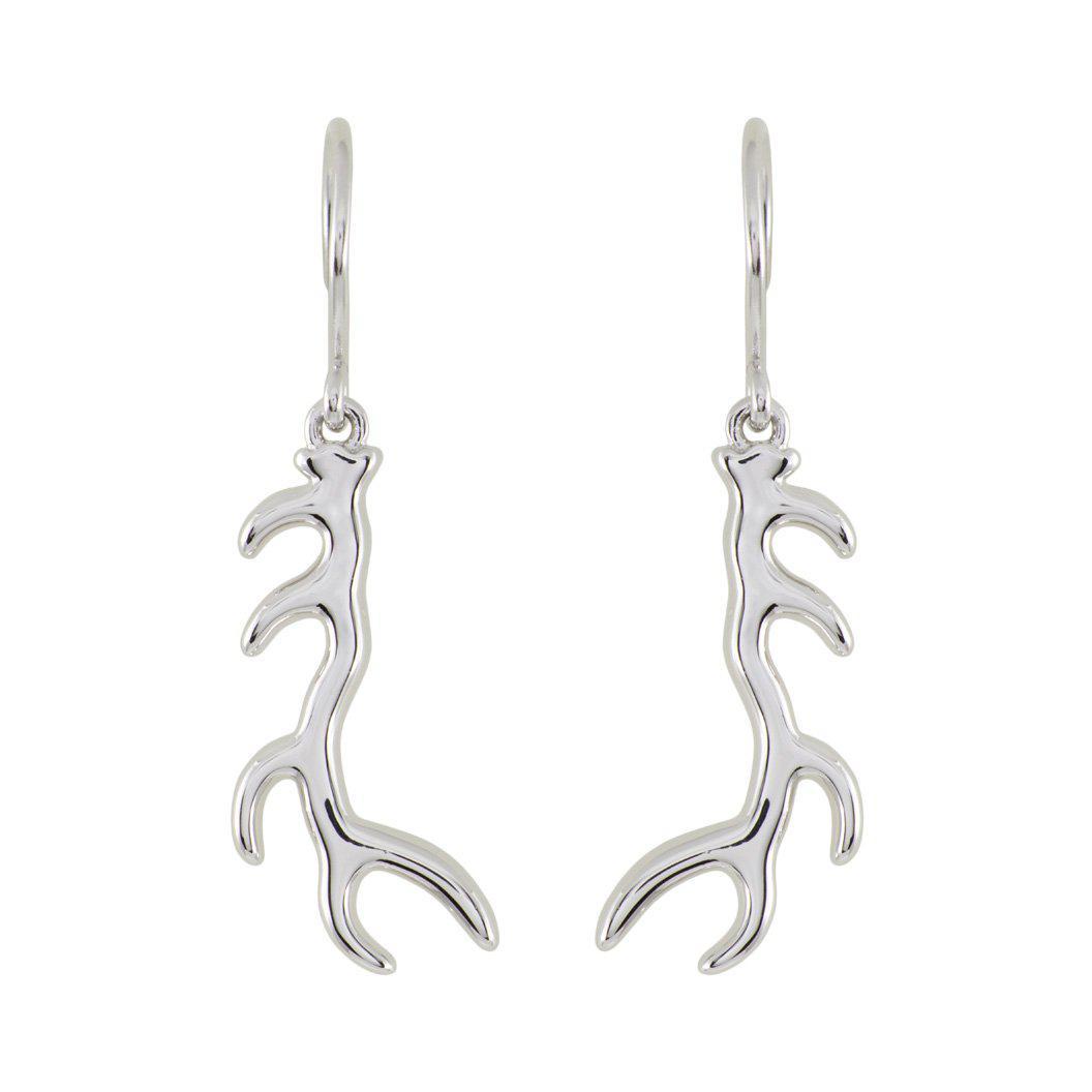 Elk Antler Drop Earrings - Jackson Hole Jewelry Company