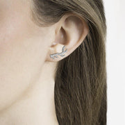 Elk Antler Ear Climber Earrings - Jackson Hole Jewelry Company