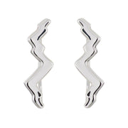 Teton Outline Ear Climber - Jackson Hole Jewelry Company