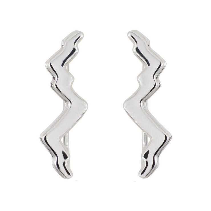 Teton Outline Ear Climber - Jackson Hole Jewelry Company