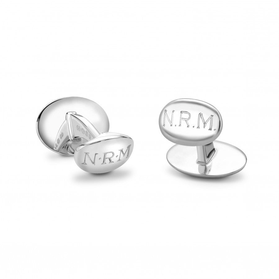 D&F Sterling Silver Red Racing Car Cufflinks - Jackson Hole Jewelry Company
