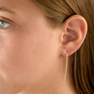 14k Marika Desert Gold Earrings with Diamonds - Jackson Hole Jewelry Company