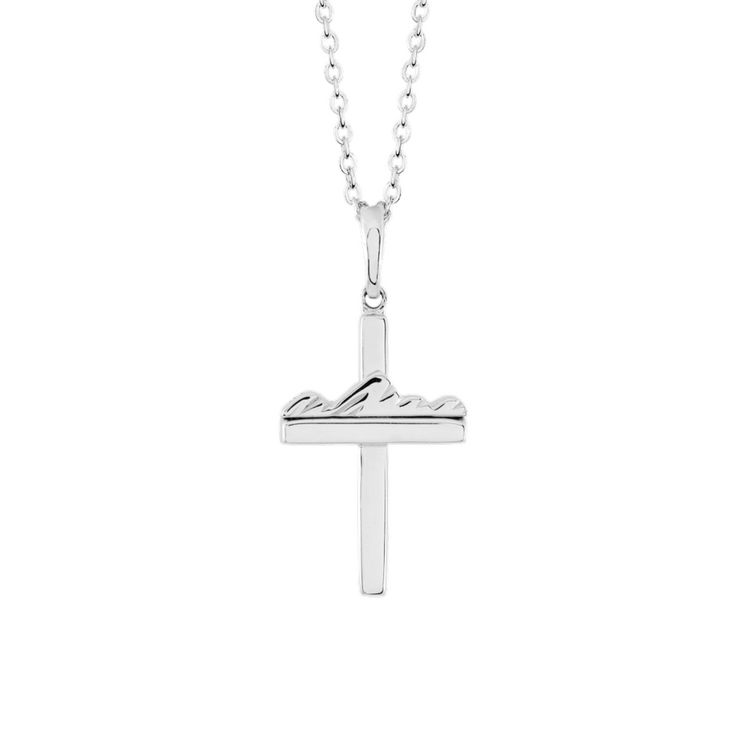 Teton Cross Sterling Silver Necklace - Jackson Hole Jewelry Company