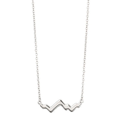 Jackson Hole Teton Outline Necklace - Jackson Hole Jewelry Company