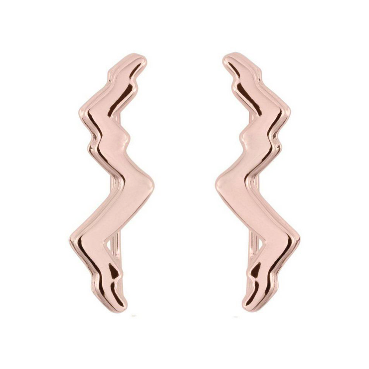 Teton Outline Ear Climber - Jackson Hole Jewelry Company