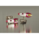 D&F Rocket Cufflinks Made From Base Metal. - Jackson Hole Jewelry Company