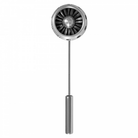 D&F Jet Turbine Lapel Pin Made From Aircraft Grade Aluminum - Jackson Hole Jewelry Company