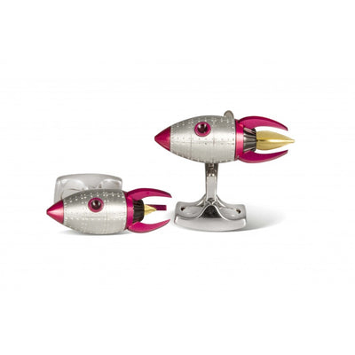 D&F Rocket Cufflinks Made From Base Metal. - Jackson Hole Jewelry Company