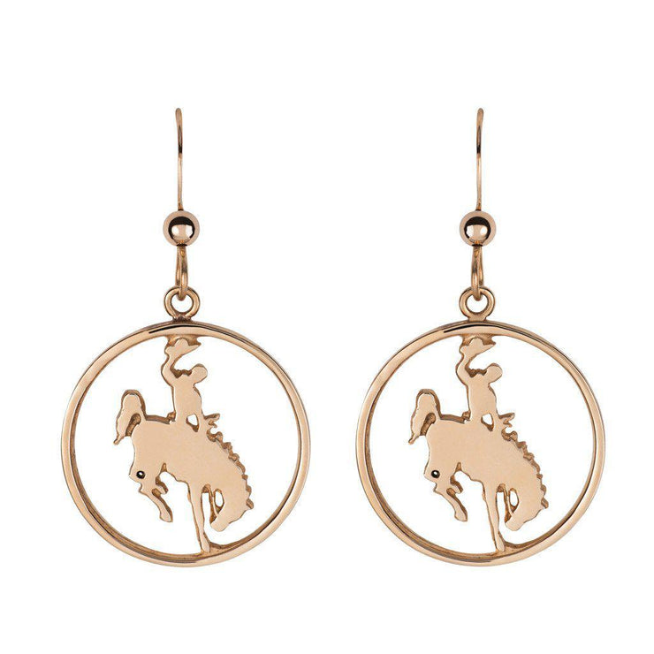 Jackson Hole Bronco Cutout Earrings - Jackson Hole Jewelry Company