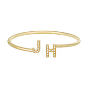 JH 18K Yellow Gold Bangle Bracelet - Jackson Hole Jewelry Company